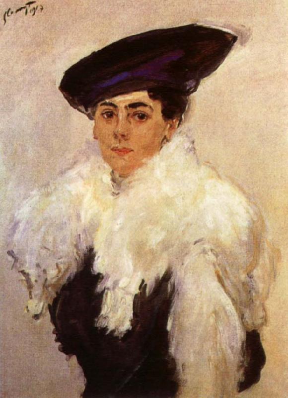 Max Liebermann Portrait of Mrs Sweden oil painting art